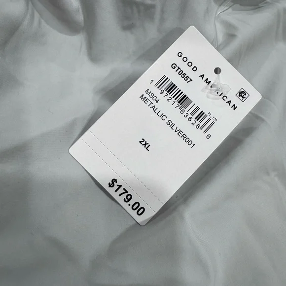 Good American Silver Sequin Cardigan - Picture 9 of 11